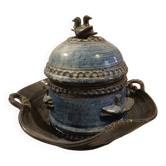 Superb glazed stoneware pottery