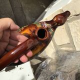 Cruche chevrette céramique vintage 70 vallauris