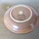 Large earthenware dish, slipware finish, Sarreguemines, France.