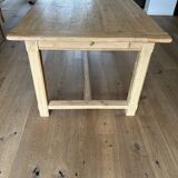 Antique solid oak farmhouse table