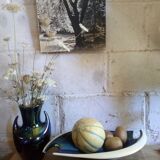 Vase with vintage Verceram ceramic arms