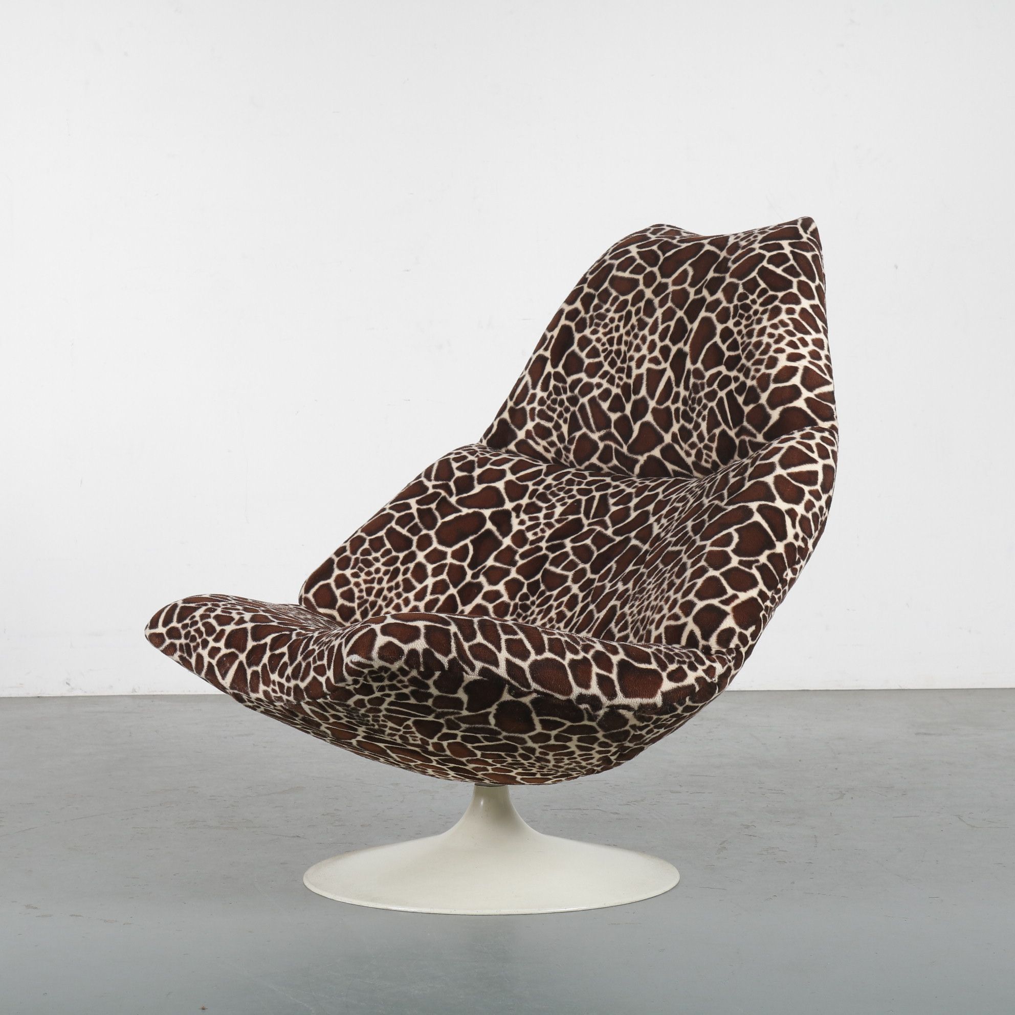 Swivel lounge chair by Geoffrey Harcourt for Artifort, Netherlands 1960