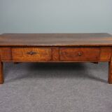 French coffee table in antique wood