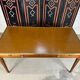Directoire style flat desk in cherry wood