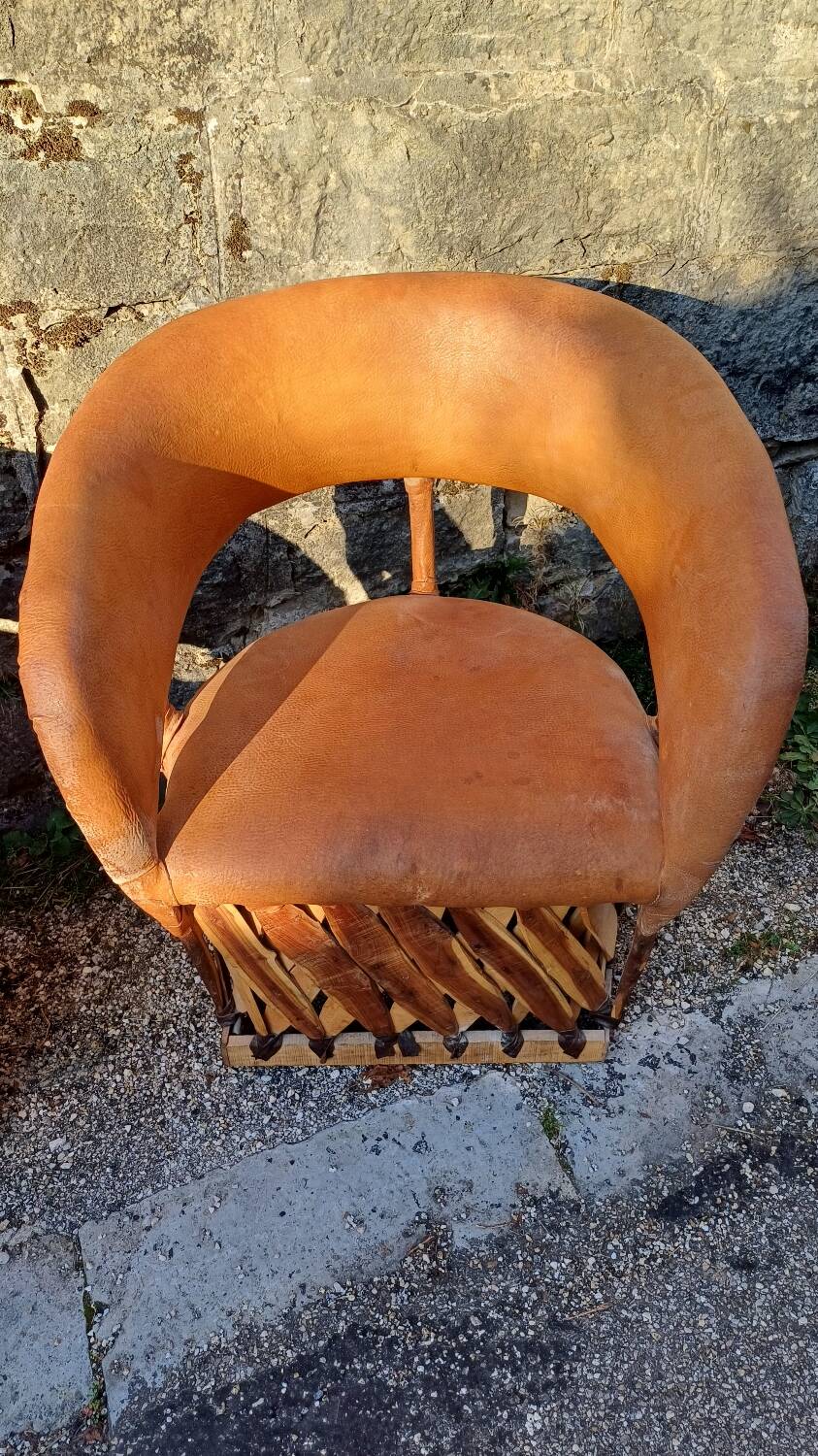 Pair of Mexican armchairs