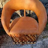 Pair of Mexican armchairs