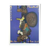 Maurice Esteve "Bank Street" Atelier Mourlot Ltd New York, 1967. Original exhibition poster