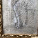 Drawing 30s "The seated woman"