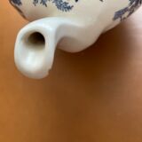 Teapot mill stream Johnson bros vintage blue