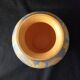 Vase signed DD▲ Foliages Provence Yellow and Blue