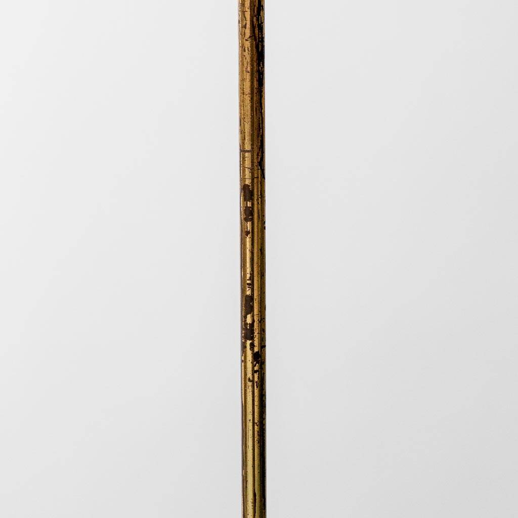 1960s vintage modern antique blown murano glass 3-light chandelier