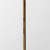 1960s vintage modern antique blown murano glass 3-light chandelier