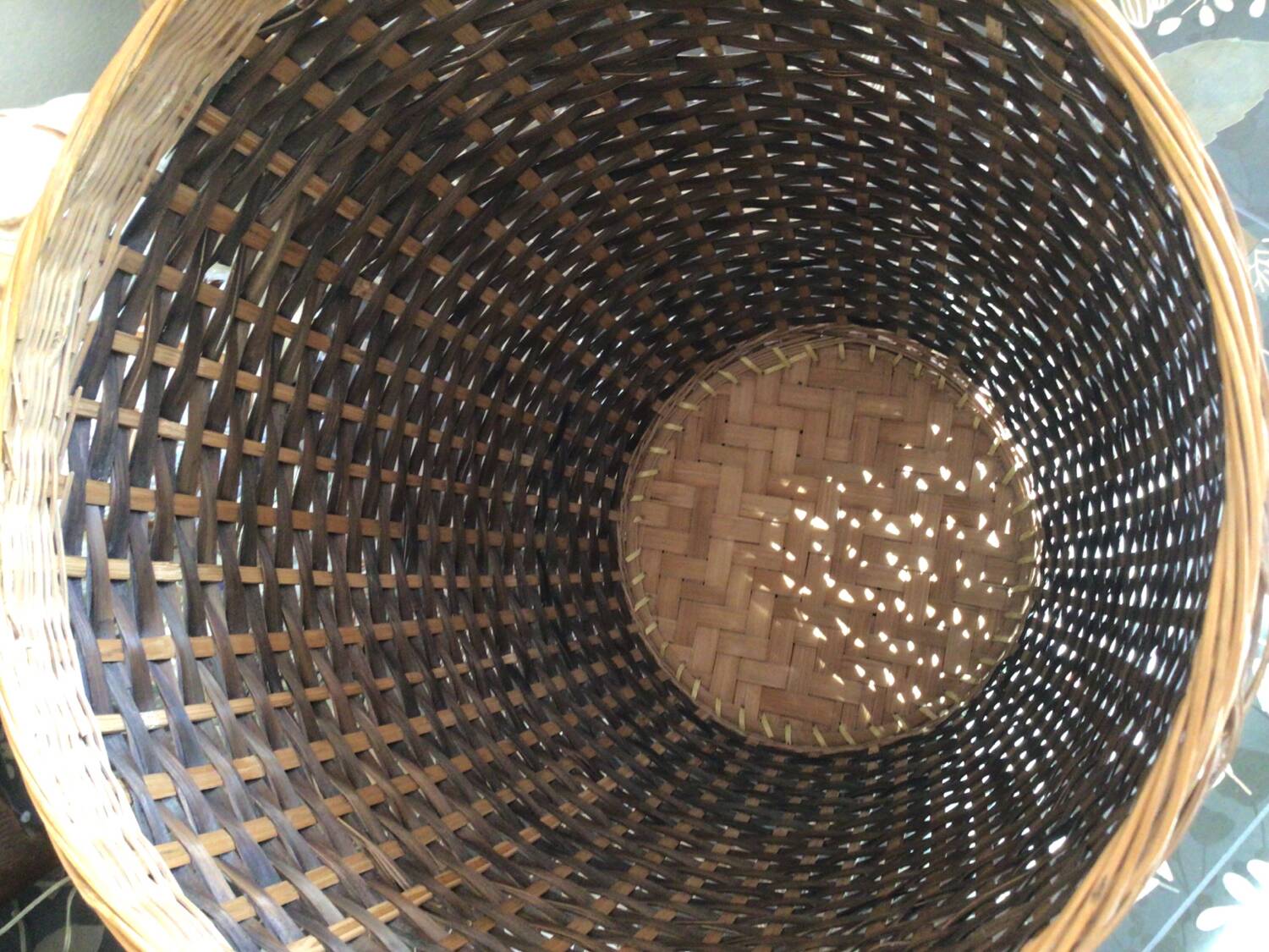 Large woven basket