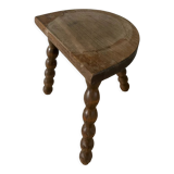 Wooden tripod stool