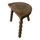 Tabouret tripode bois