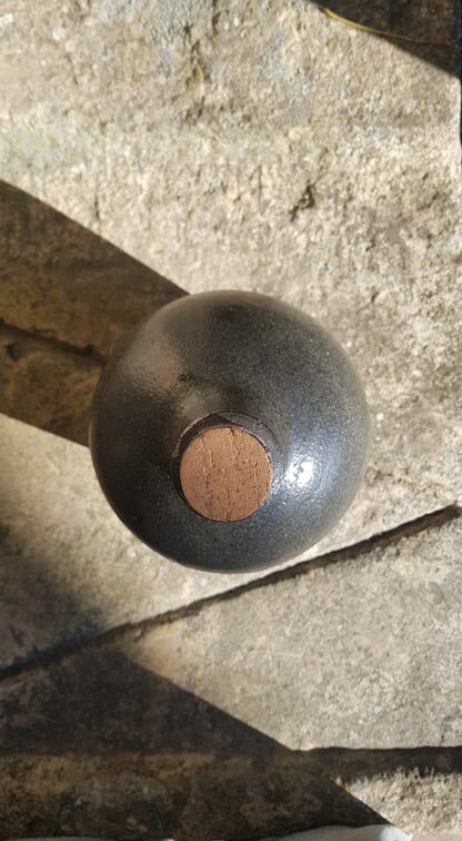 Pyrite sandstone bottle