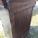 Sideboard 2 doors 1 drawers in blackened wooden support height