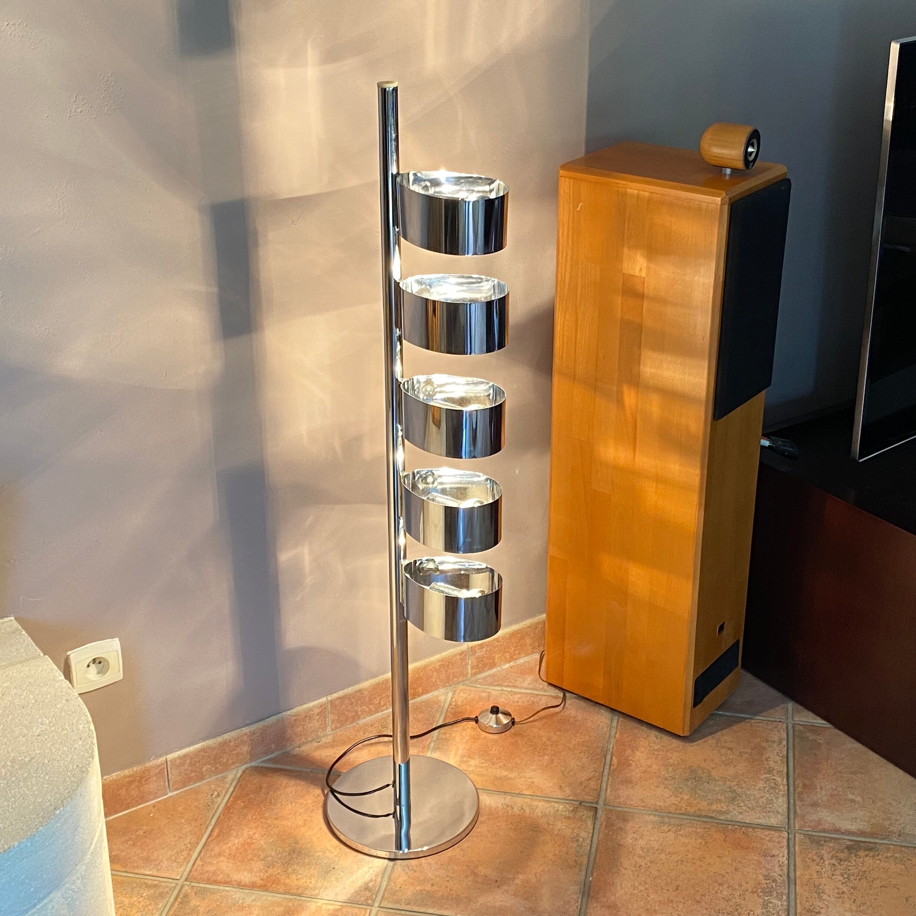 Floor lamp "Space age". 1970s
