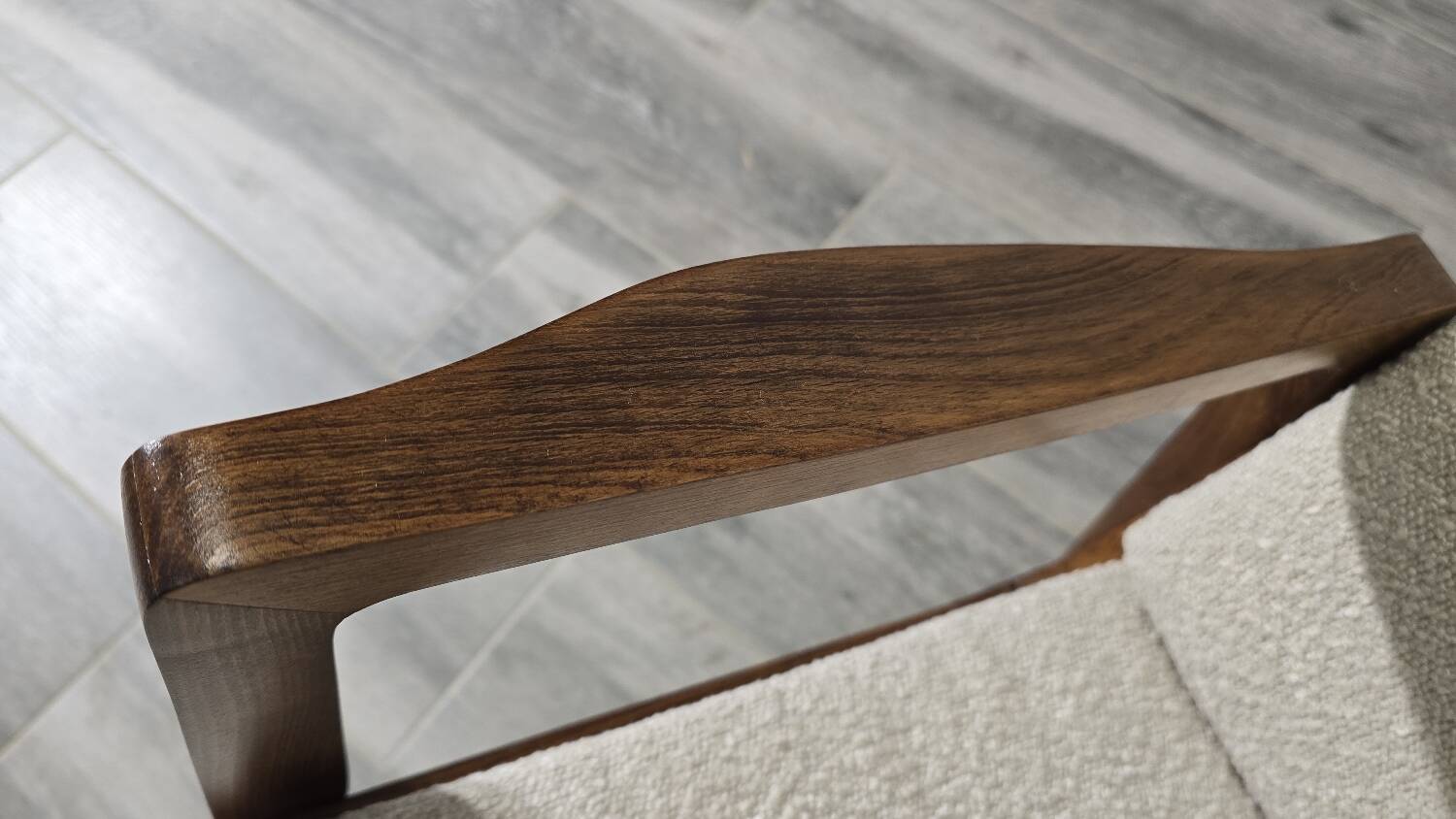 Chaise à bascule du milieu du siècle