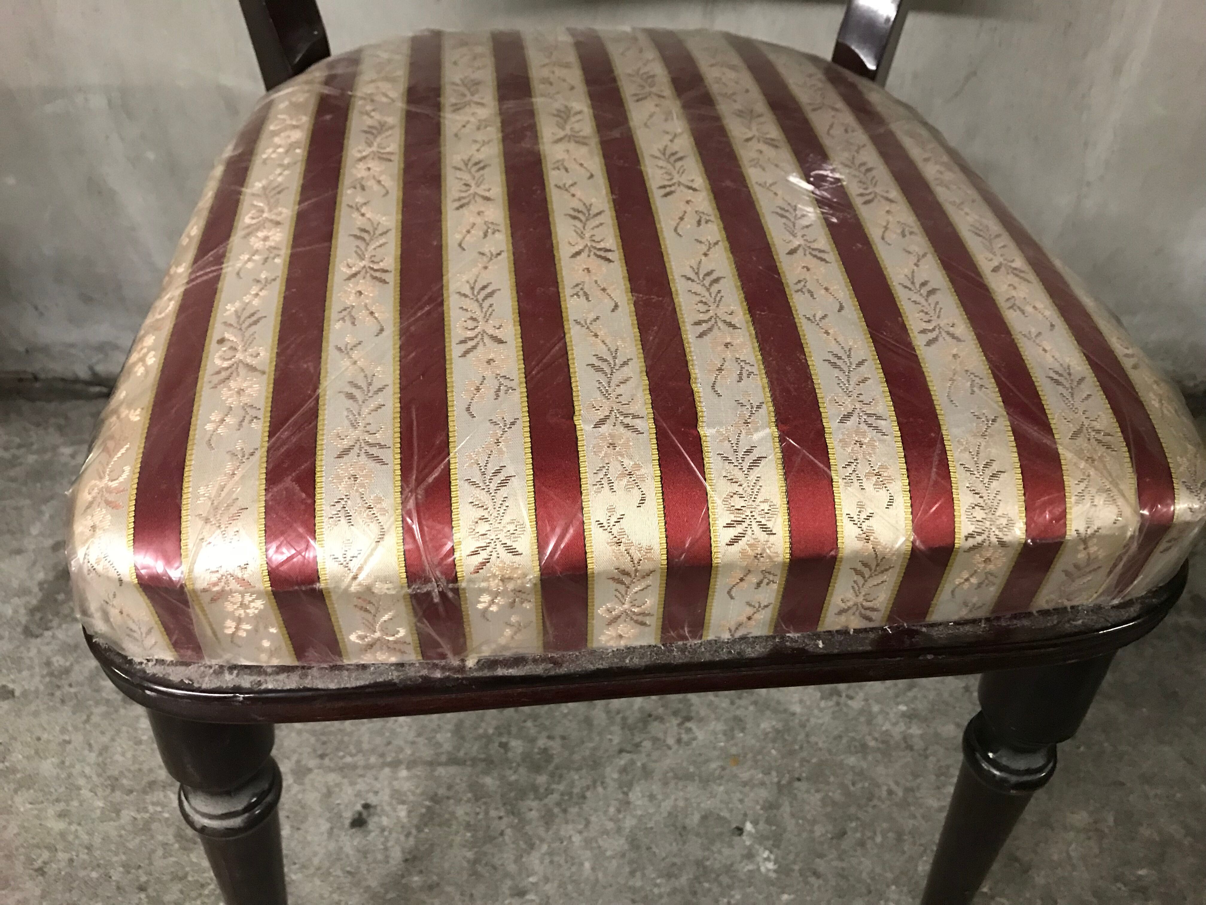 Set of 4 chairs Italian bars