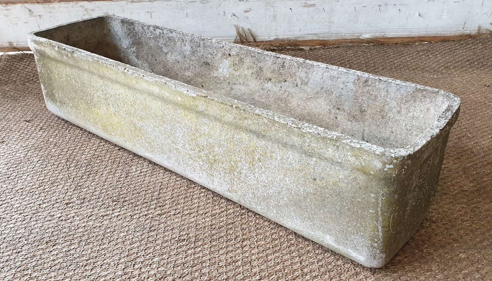 lot de 7 jardinières vintage en fibrociment