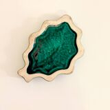 Slip tray, Leaf model, Green, 1960 - 20 X 15 cm