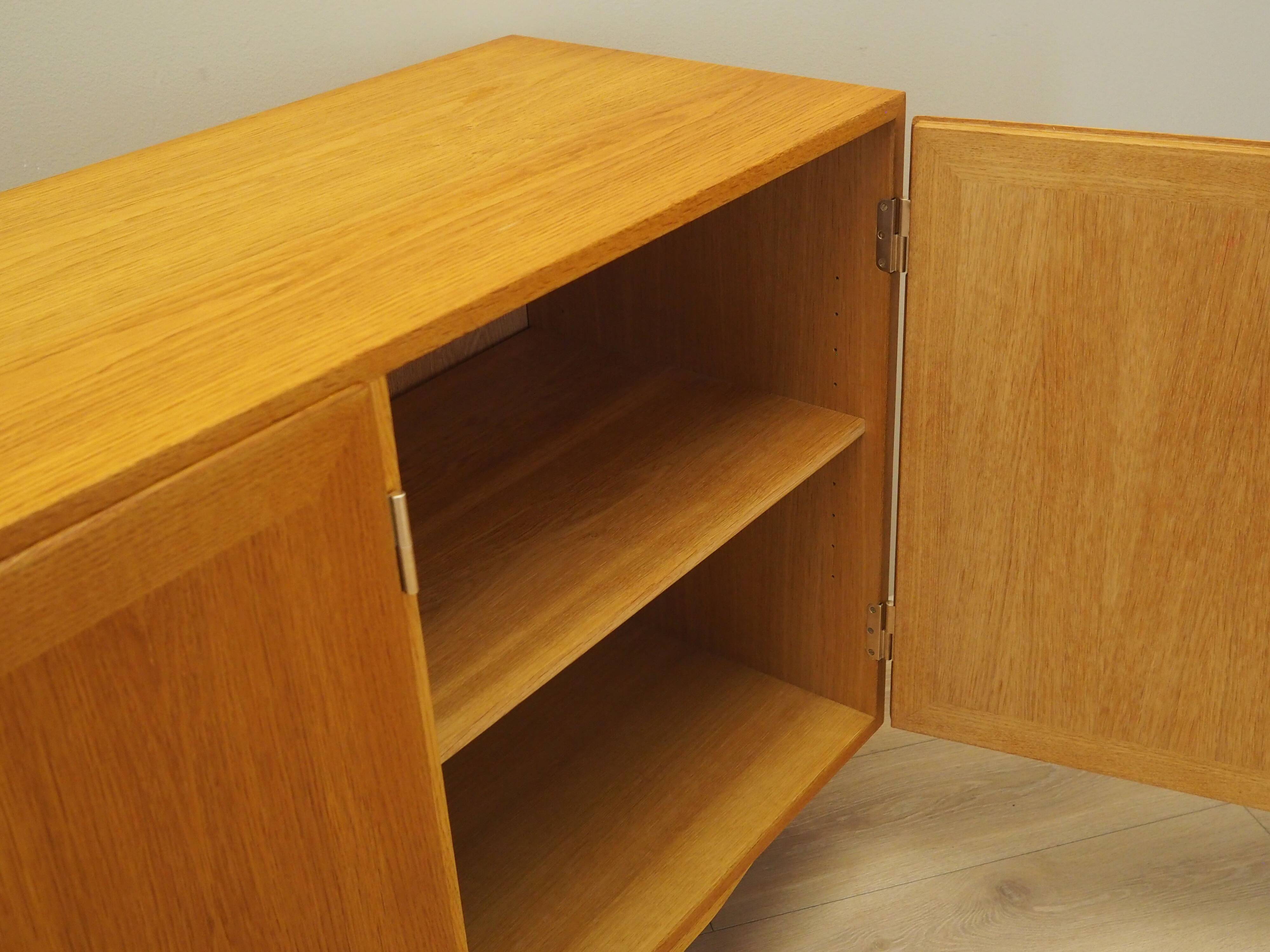 Ash sideboard, Danish design, 1970s, designer: Carlo Jensen, production: Hu