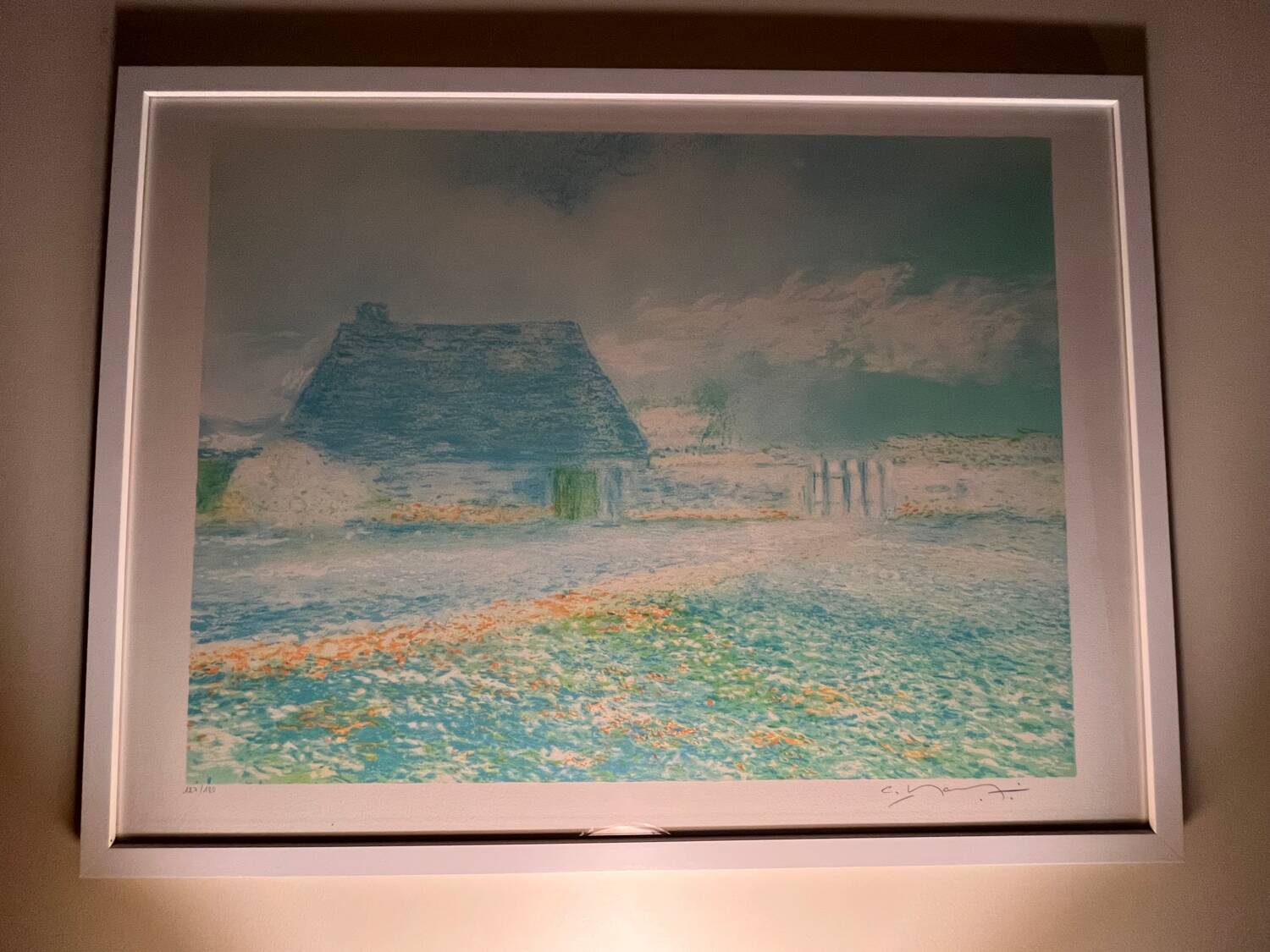 Pair of original signed lithographs – Calman SHEMI – Large Format