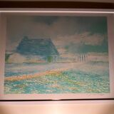 Pair of original signed lithographs – Calman SHEMI – Large Format