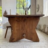 Table de ferme XL en pin