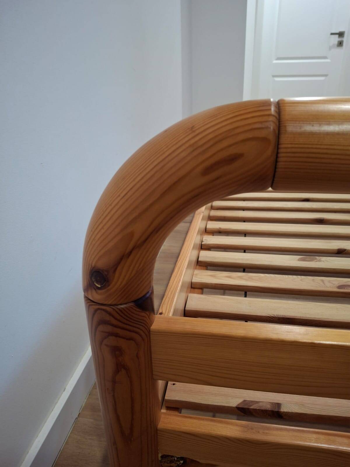 Single Pine Bed, Scandinavia