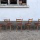 Bistro chair vintage Scandinavian brasserie colorful galette - 1950 1960