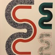 Lithographie originale avec gaufrage signée Kumi Sugai, S (3), 1990