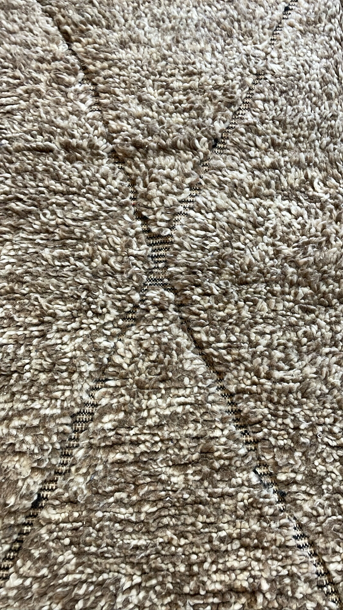 Berber carpet Beni Ouarain 190x150cm