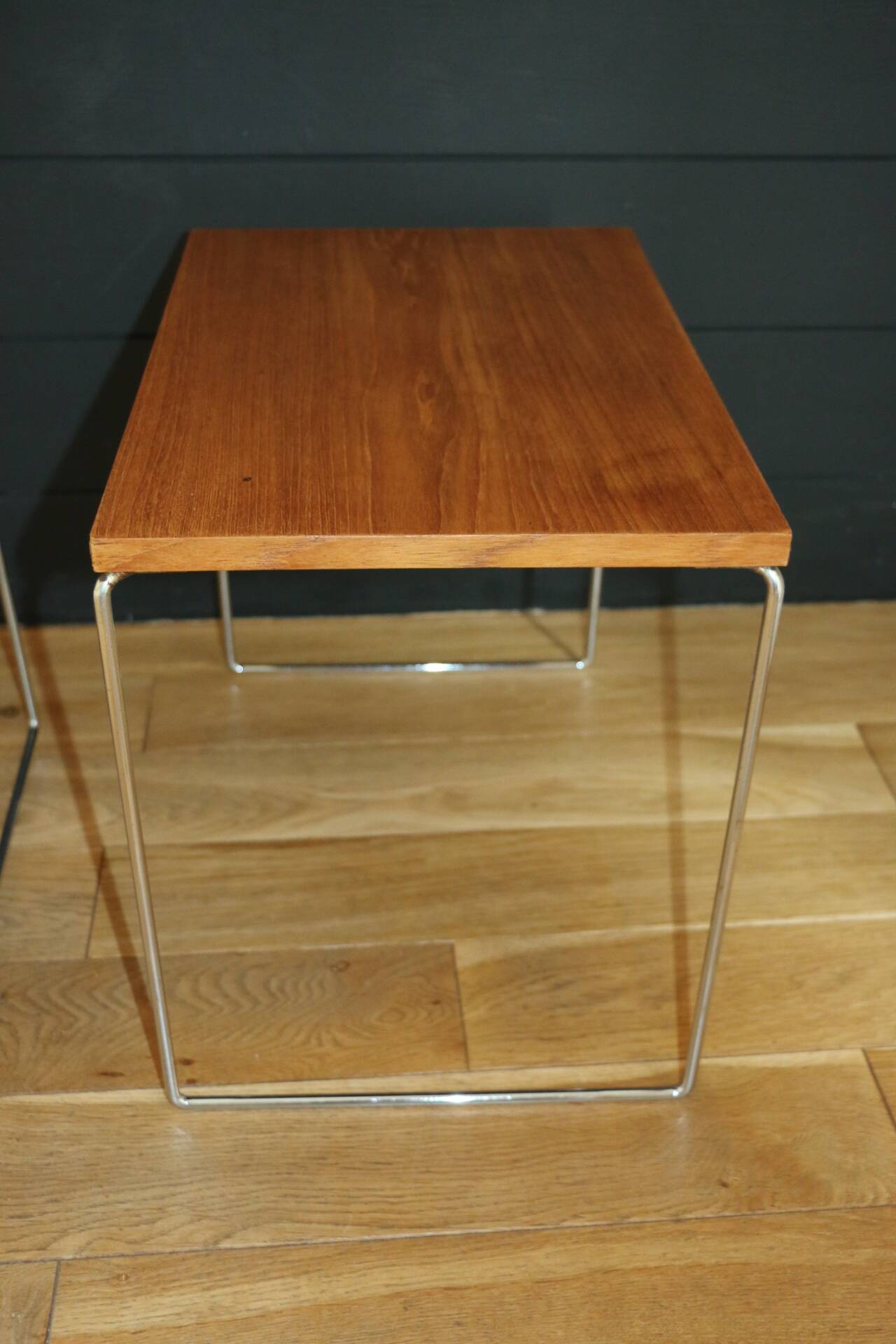 3 modernist nesting tables