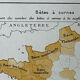Double map plan France Agriculture Livestock 55.5x37.5cm