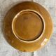 Round dish in barbotine with sarregumine fruit decoration