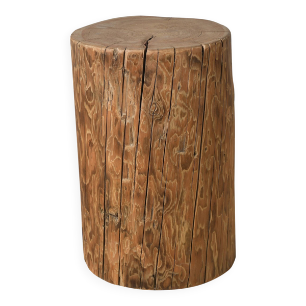 Hechi - Table d’appoint en pin ancien n°6