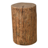 Hechi - Table d’appoint en pin ancien n°6