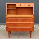 Vintage teak secretary 1960 Denmark