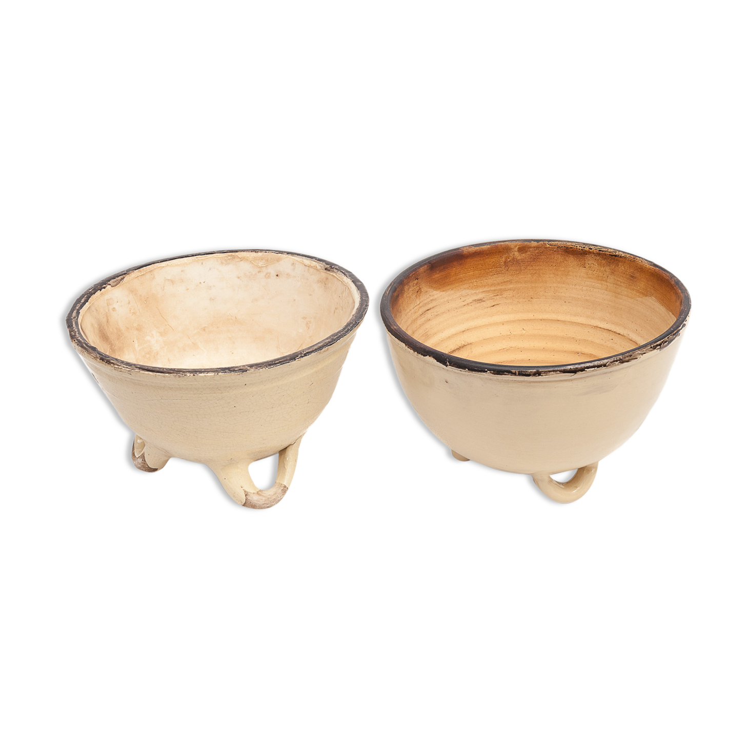 Pair of vintage pocket trays, 1920