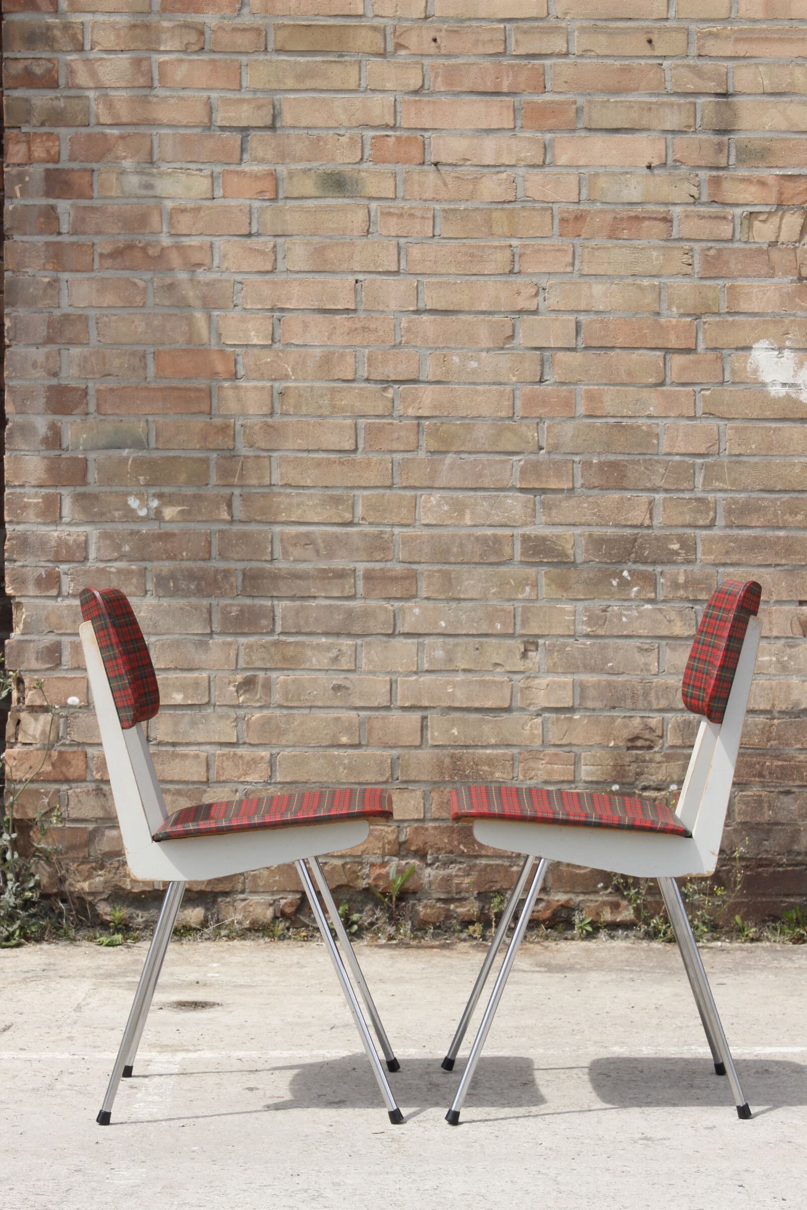 Pair of modernist chairs by Felix Diller, Germany 1950s
