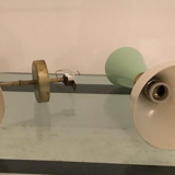 Pair wall sconces 1950