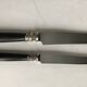 Set of 24 knives & 2 pieces of silver metal service