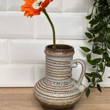 Vintage ceramic vase Strehla Germany