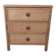 Table de chevet en rotin