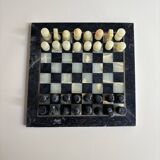 Vintage marble chess set