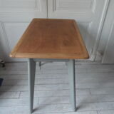 Vintage dessert green of grey , wooden tray