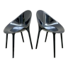 Pair of Mr Impossible chairs by Philippe Starck for Kartell