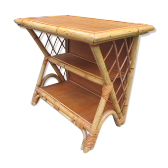 Rattan nightstand